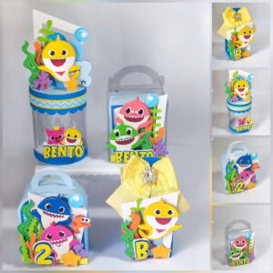 Festa Baby Shark Menino Luxo - Studio e pdf 5 Festa Baby Shark Menino Luxo - Studio e pdf