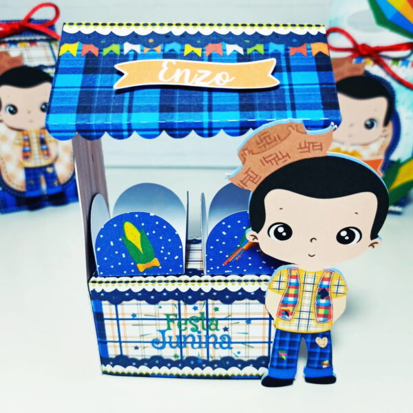 Festa Junina Azul