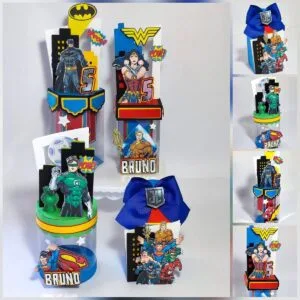 Festa Liga da Justiça Luxo - Studio e pdf 17 Festa Liga da Justiça Luxo - Studio e pdf