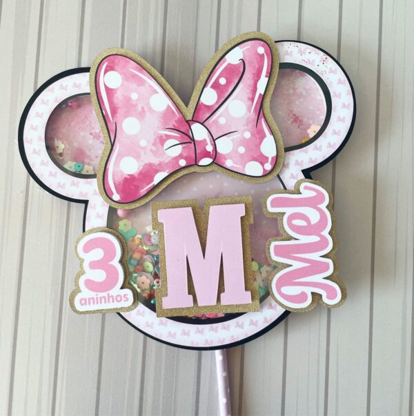 Festa Minnie Rosa Luxo