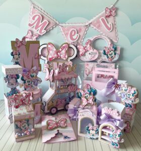 Festa Minnie Rosa Luxo