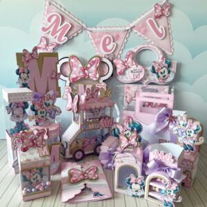 Festa Minnie Rosa Luxo