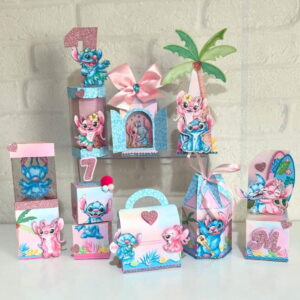 Festa Stitch e Angel Luxo - Studio