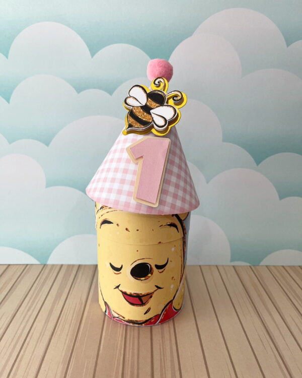 Festa Ursinho Pooh Rosa Luxo