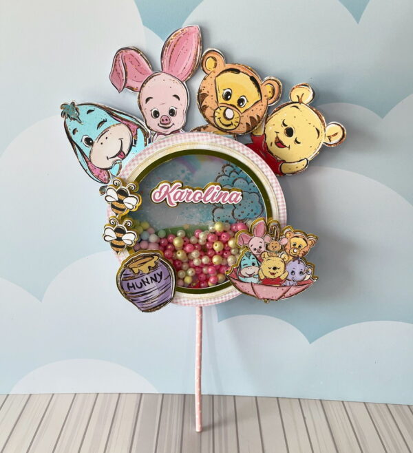 Festa Ursinho Pooh Rosa Luxo