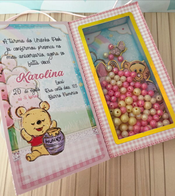Festa Ursinho Pooh Rosa Luxo