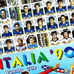 Figurinhas Copa do Mundo 1990 Itália PDF para Imprimir