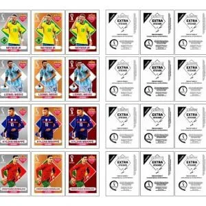 Figurinhas Digitais Legends Frente E Verso Copa Mundo 2022