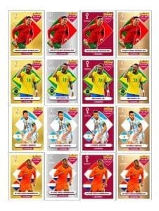 Figurinhas Legends + Coca Cola Copa Mundo 2022 Arquivo Pdf