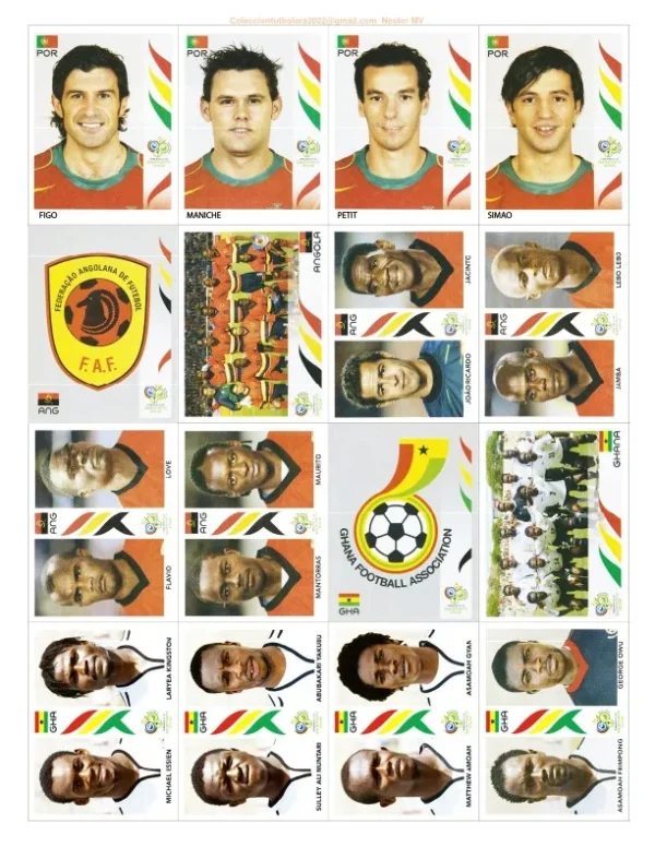 Figurinhas P Imprimir Copa Do Mundo 2006 Alemanha Em Pdf 7