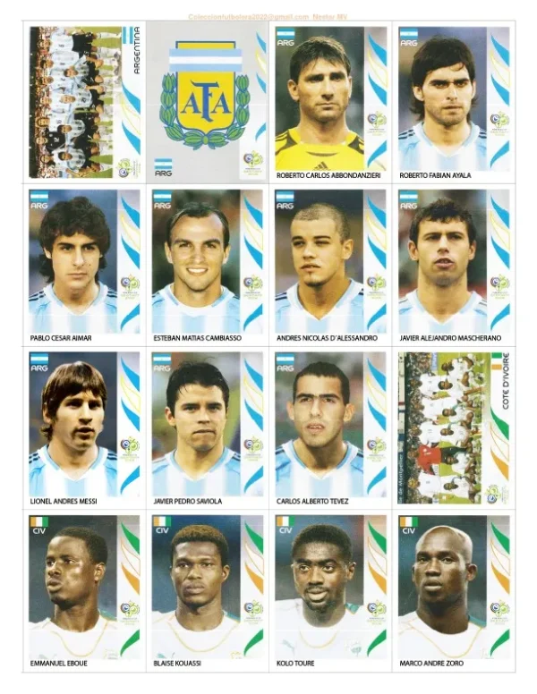 Figurinhas P Imprimir Copa Do Mundo 2006 Alemanha Em Pdf 8