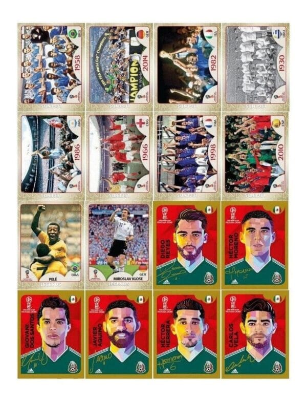 Figurinhas P Imprimir Copa Do Mundo 2018 Russia Em Pdf