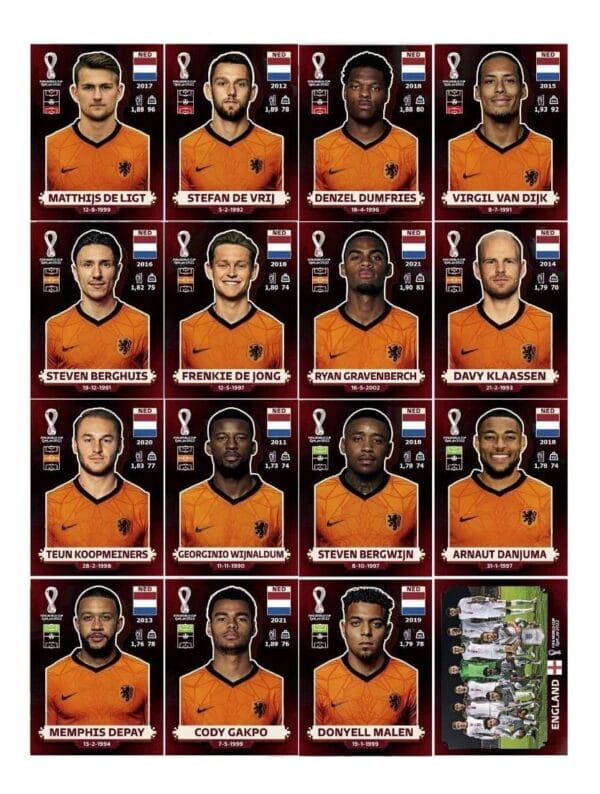 Figurinhas P Imprimir Copa Do Mundo 2022 Qatar Oryx Edition