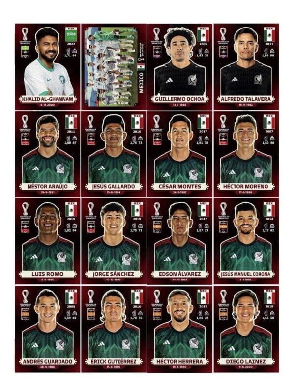 Figurinhas P Imprimir Copa Do Mundo 2022 Qatar Oryx Edition