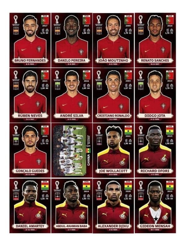 Figurinhas P Imprimir Copa Do Mundo 2022 Qatar Oryx Edition