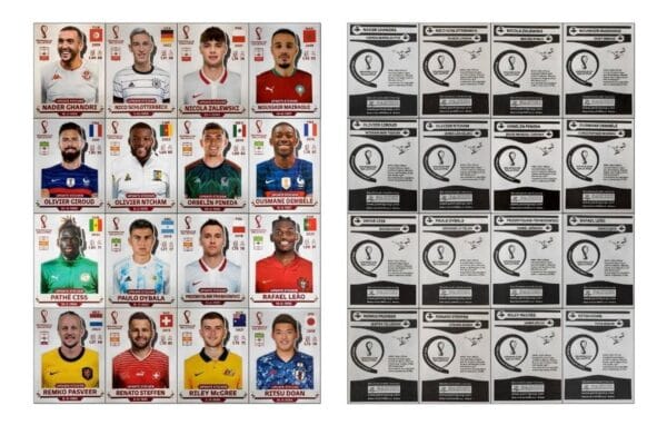 Figurinhas Para Imprimir Copa Mundo Qatar 2022 Update Set