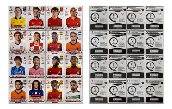 Figurinhas Para Imprimir Copa Mundo Qatar 2022 Update Set