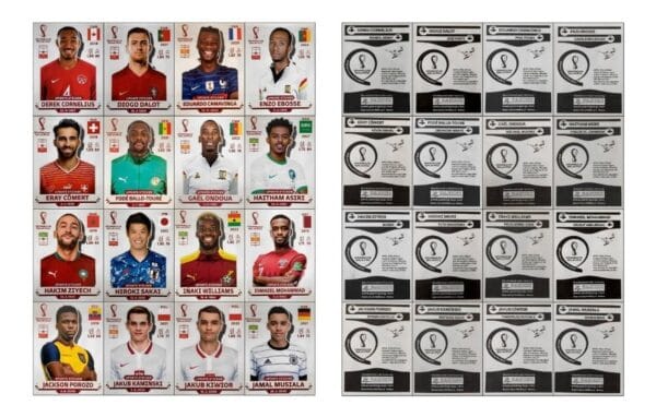 Figurinhas Para Imprimir Copa Mundo Qatar 2022 Update Set