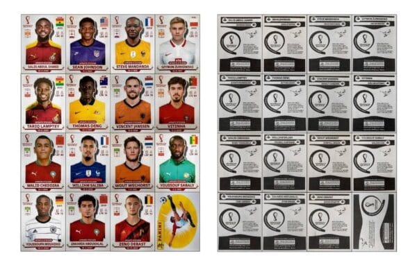 Figurinhas Para Imprimir Copa Mundo Qatar 2022 Update Set
