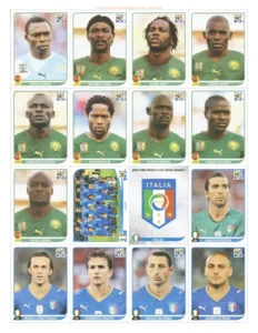 Figurinhas Pdf P Imprimir Copa Do Mundo 2010 África Do Sul