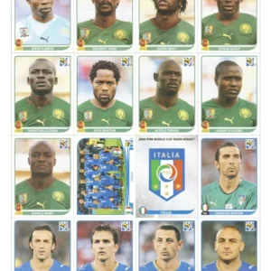 Figurinhas Pdf P Imprimir Copa Do Mundo 2010 África Do Sul
