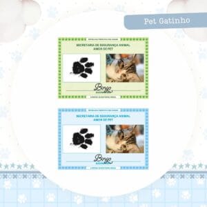 Identidade Pet Gatinho