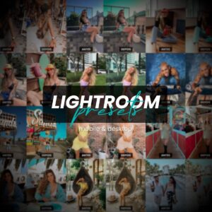 Kit 223 Presets Praia Blogger Viagens Festas - Mobile E Pc.