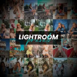 Kit 223 Presets Praia Blogger Viagens Festas - Mobile E Pc.