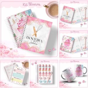 Kit Agendas Doceira