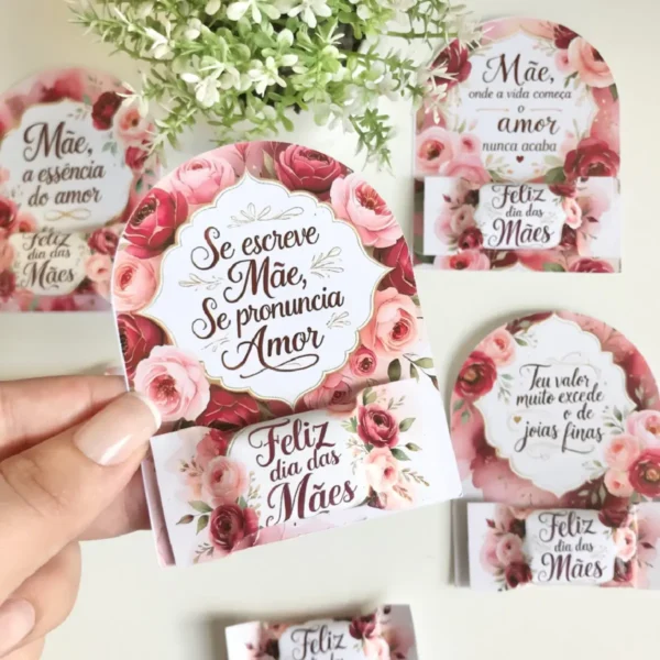 Kit Arquivo de Corte Mães - Estilo Floral PDF