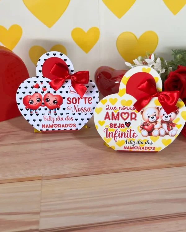 Kit Arquivos de Corte Dia dos Namorados - Ursinhos PDF