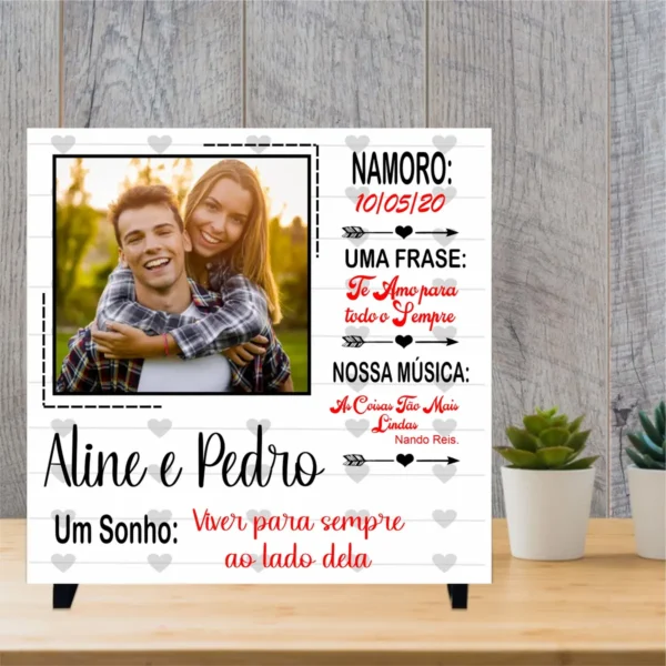Kit Arte Digital para Azulejos Dia dos Namorados PNG