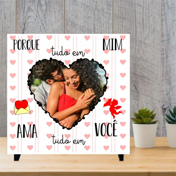Kit Arte Digital para Azulejos Dia dos Namorados PNG