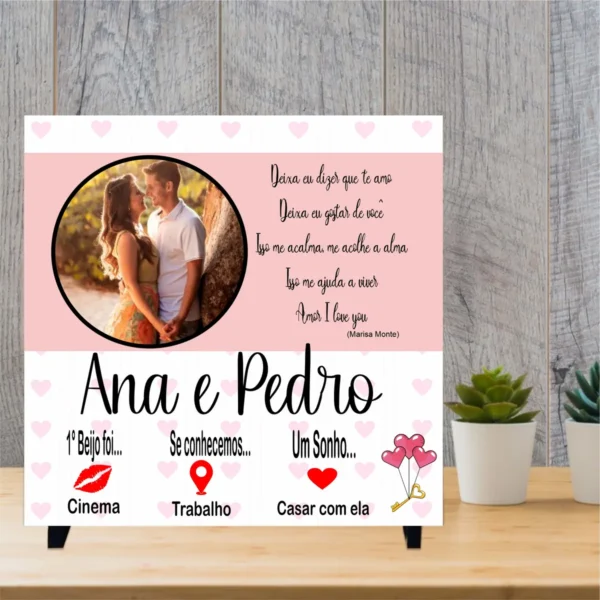 Kit Arte Digital para Azulejos Dia dos Namorados PNG