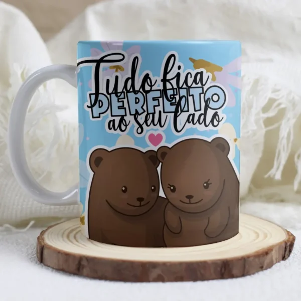 Kit Arte Digital para Canecas Dia dos Namorados