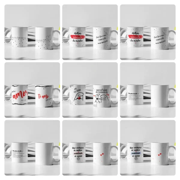 Kit Arte para Caneca Dia dos Namorados - JPG