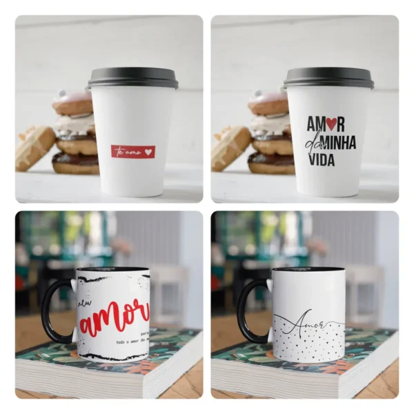 Kit Arte para Caneca Dia dos Namorados - JPG