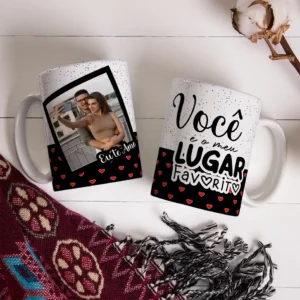 Kit Artes Dia dos Namorados para Canecas e Azulejos