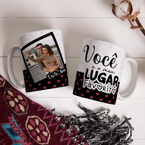 Kit Artes Dia dos Namorados para Canecas e Azulejos