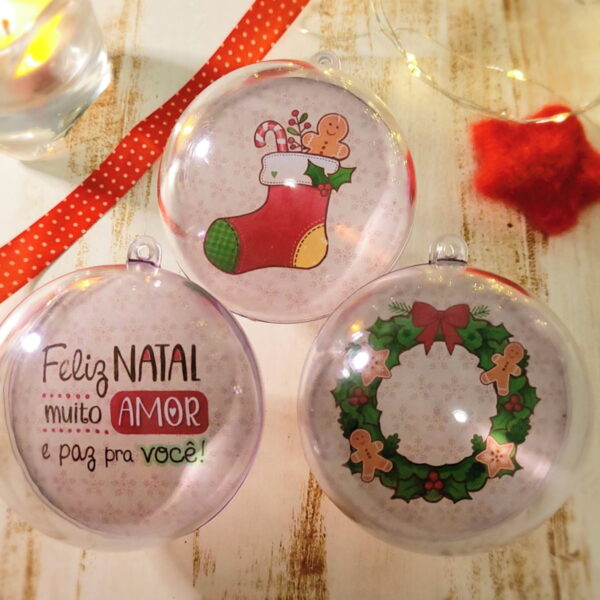 Kit Artes Esferas Natal