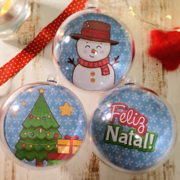 Kit Artes Esferas Natal