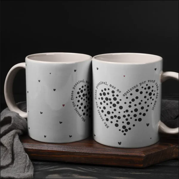 Kit Artes para Canecas e Azulejos - Dia dos Namorados