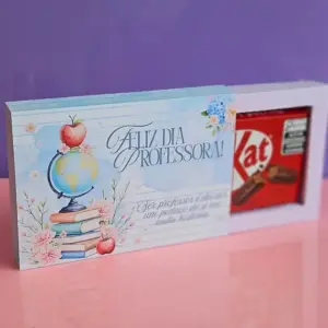 Kit Caixa Kit Kat Personalizada Professores Presente Mimo 10 Kit Caixa Kit Kat Personalizada Professores Presente Mimo