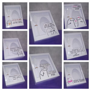 Kit Caixas Ovos de Colher Flork - Arquivo Digital 11 Kit Caixas Ovos de Colher Flork - Arquivo Digital