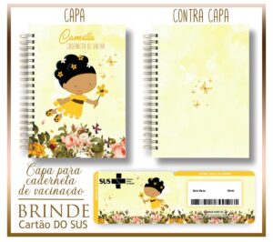 Kit Capa e Cartão Sus Fadinha