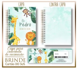 Kit Capa e Cartão Sus Floresta
