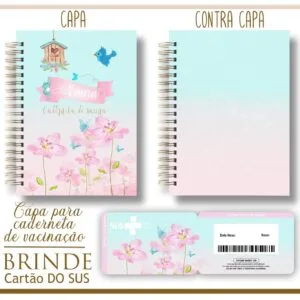 Kit Capa e Cartão Sus Jardim 32 Kit Capa e Cartão Sus Jardim