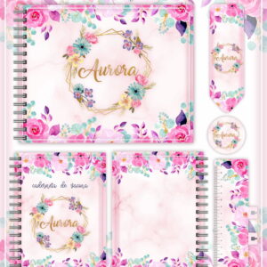 Kit Completo Floral Bebê - Arquivo Digital
