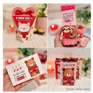 Kit Corte Digital Dia dos Namorados - Amor e Arte PDF