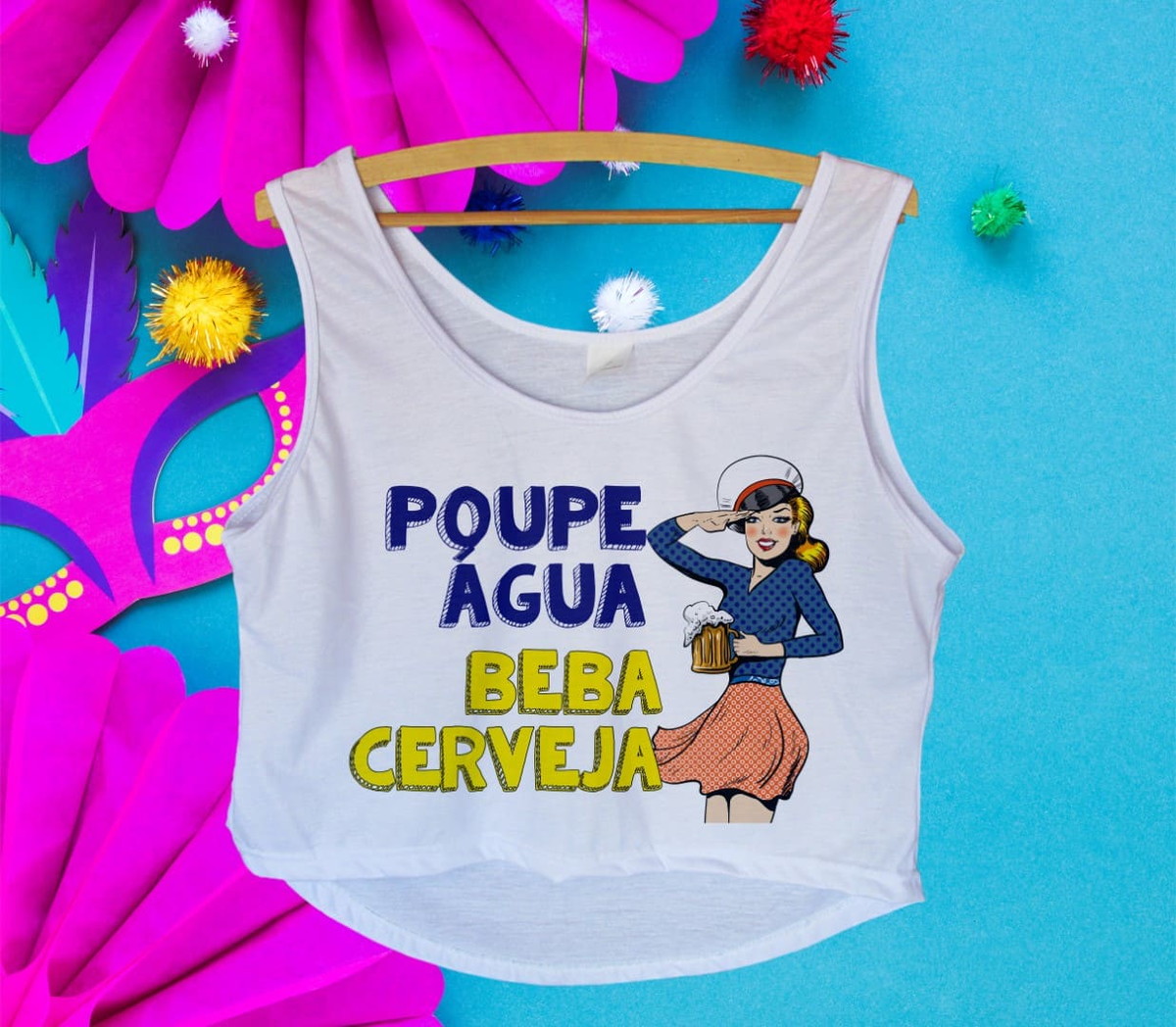 Kit Cropped Carnaval - Arquivo Digital 1 Kit Cropped Carnaval - Arquivo Digital
